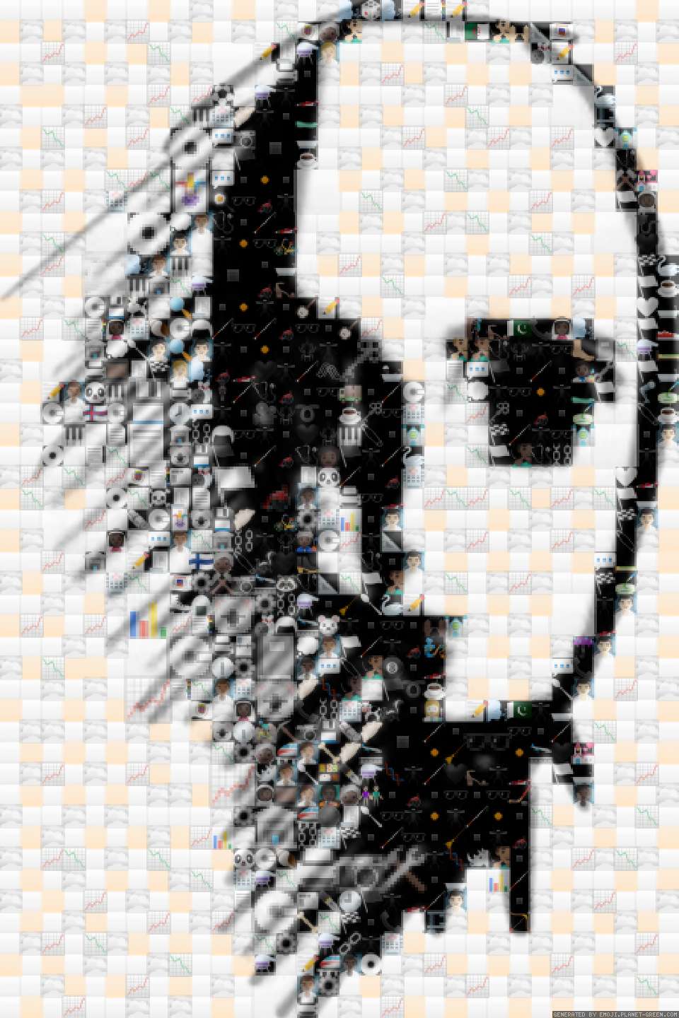 This dude by Nico | 🖼Emoji Mosaic🎉
