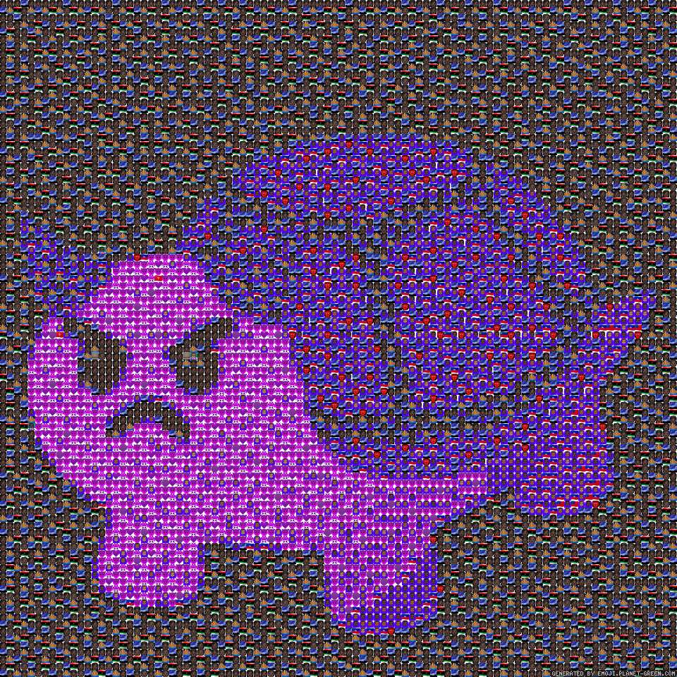 Don't use a straw by Hunnybunny | 🖼Emoji Mosaic🎉