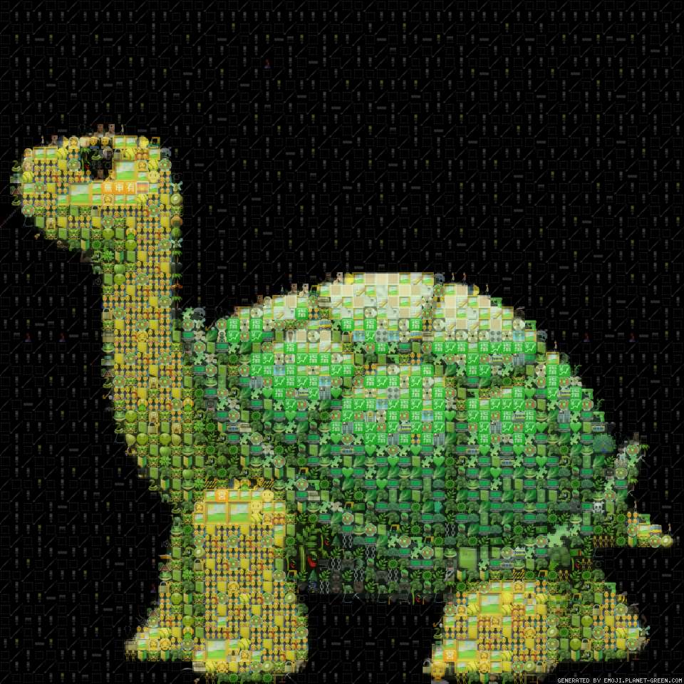 Turtle by Turtle | 🖼Emoji Mosaic🎉