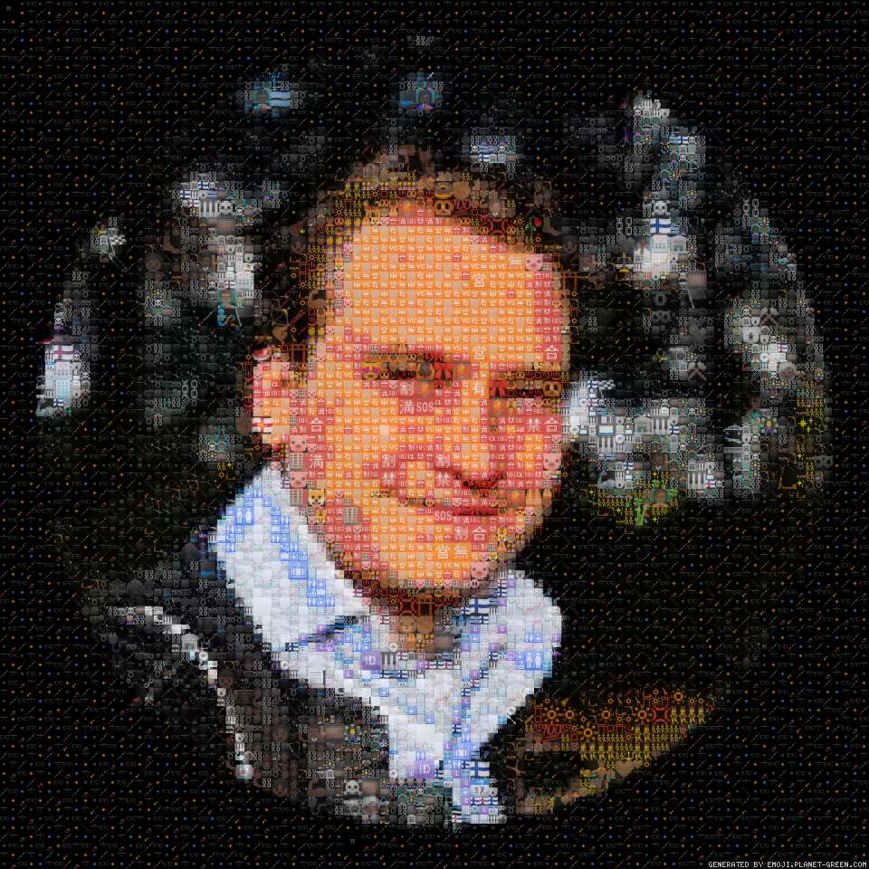 fish by bhlue | 🖼Emoji Mosaic🎉
