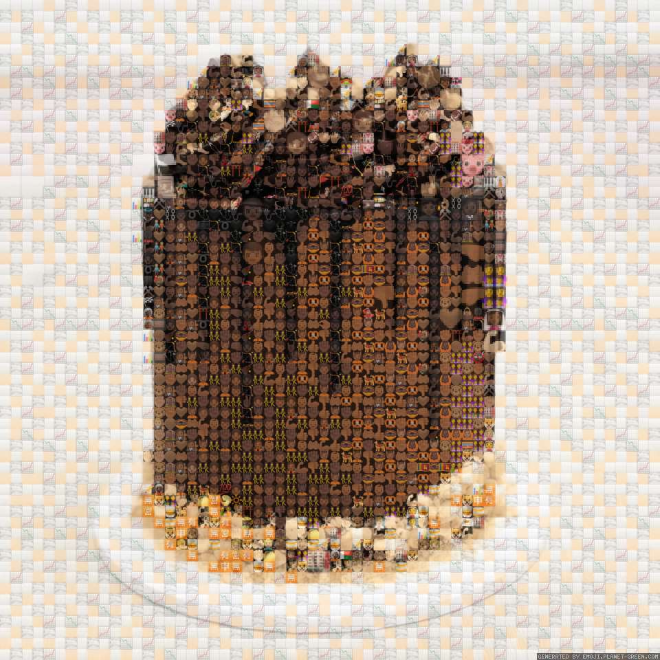 Birthday cake by (No Name) | 🖼Emoji Mosaic🎉