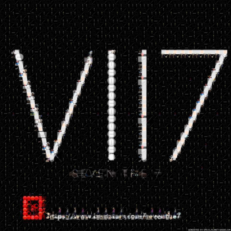 VII by seventhe7 | 🖼Emoji Mosaic🎉