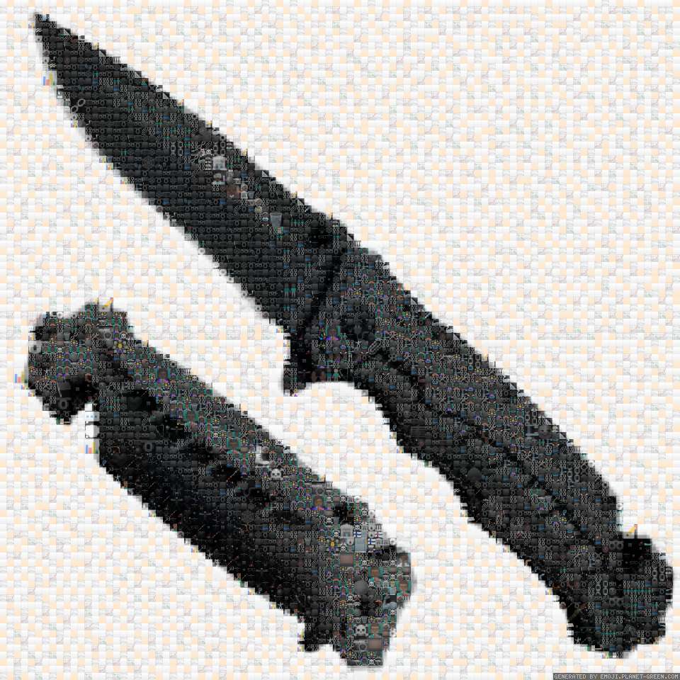 knife by Olot | 🖼Emoji Mosaic🎉