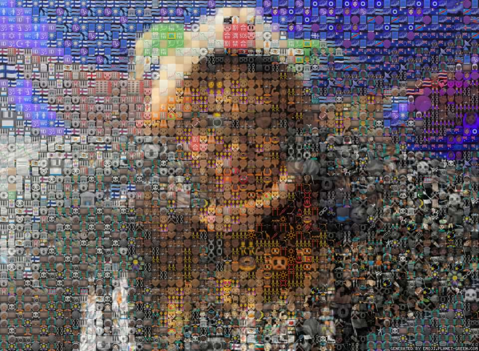 Alice by Ankush | 🖼Emoji Mosaic🎉