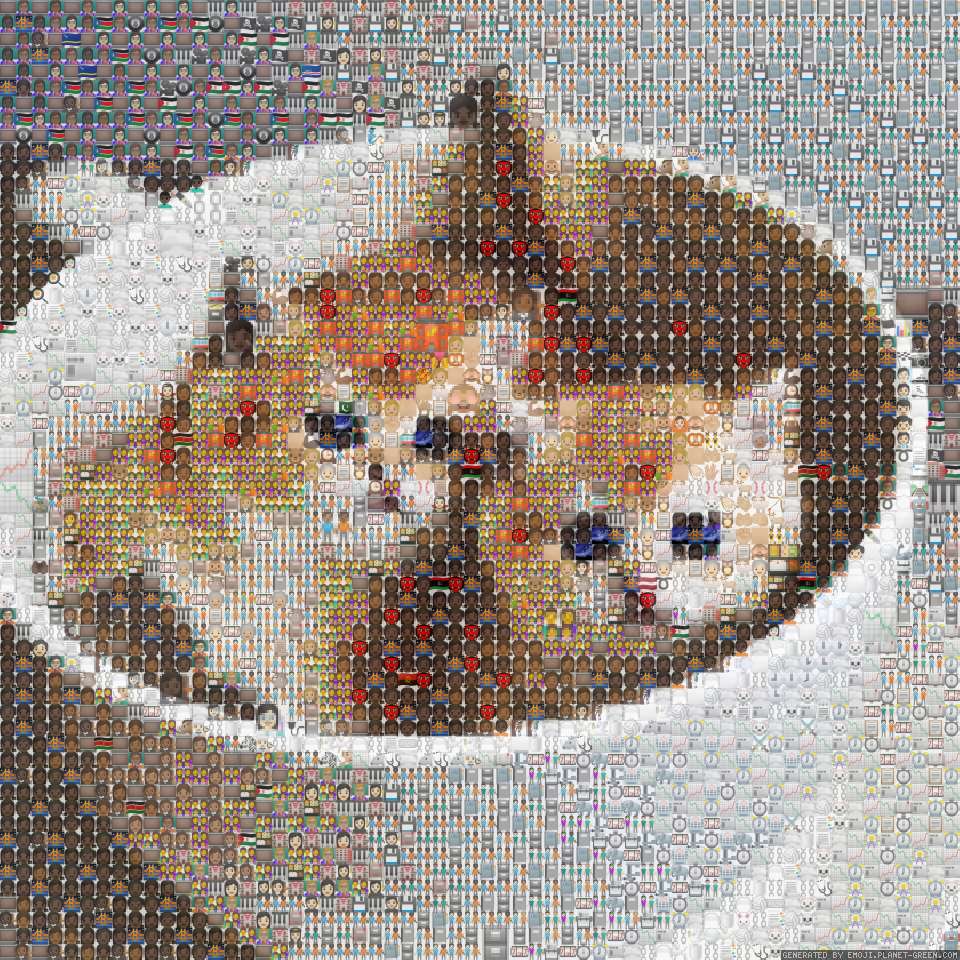 Kitties by Katachy | 🖼Emoji Mosaic🎉