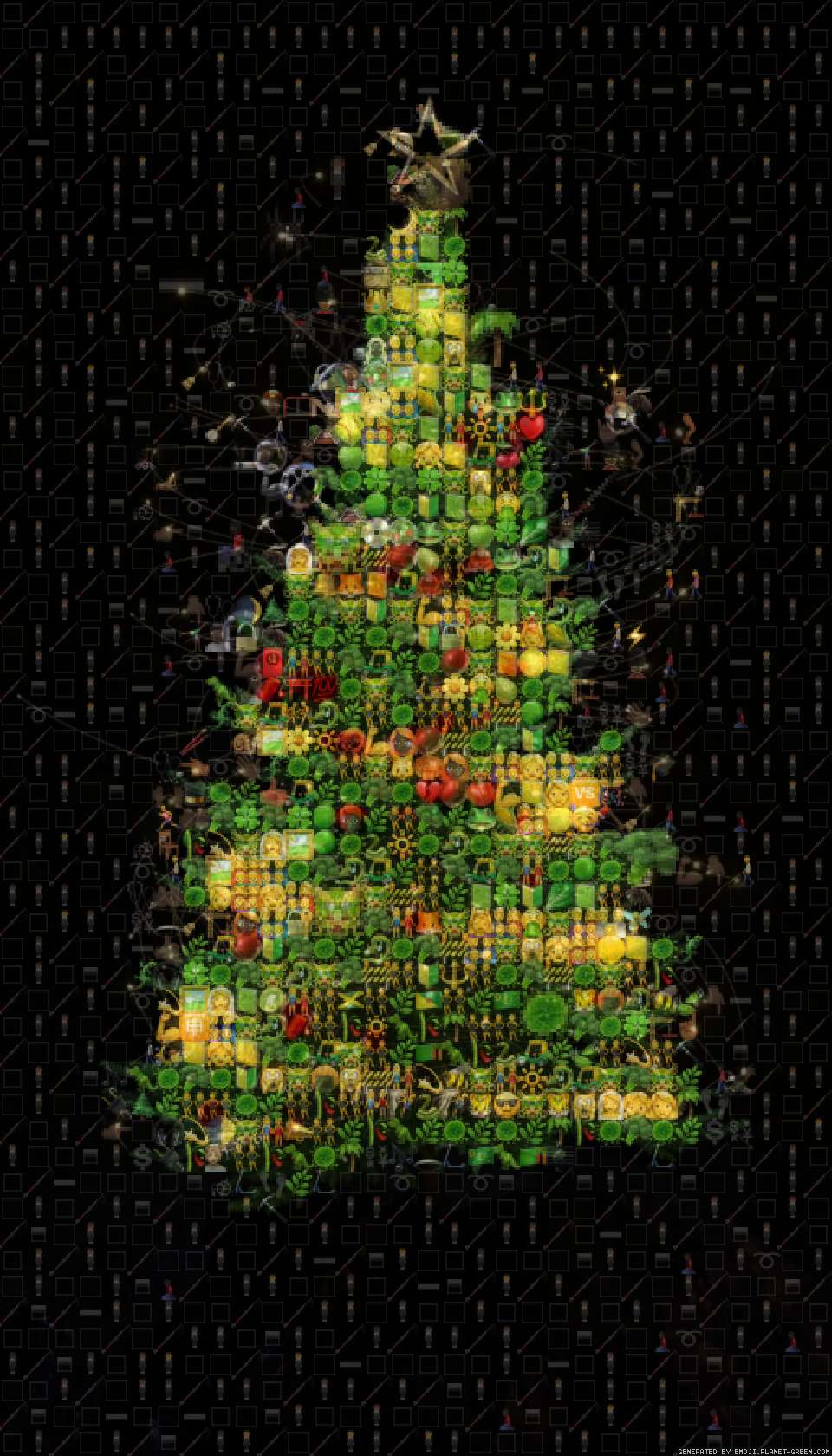 tree by tree | 🖼Emoji Mosaic🎉