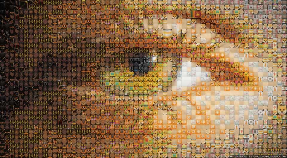 My cheshm by Mahanomidi | 🖼Emoji Mosaic🎉
