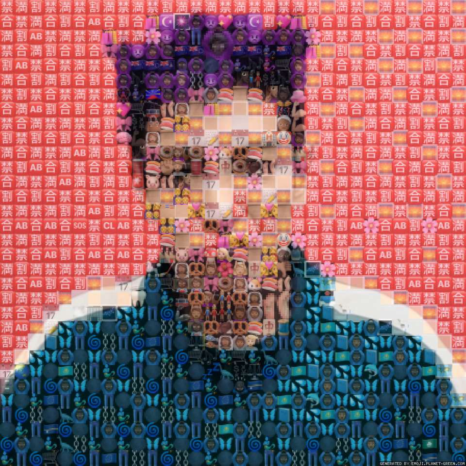 Thanks by THANOS | 🖼Emoji Mosaic🎉