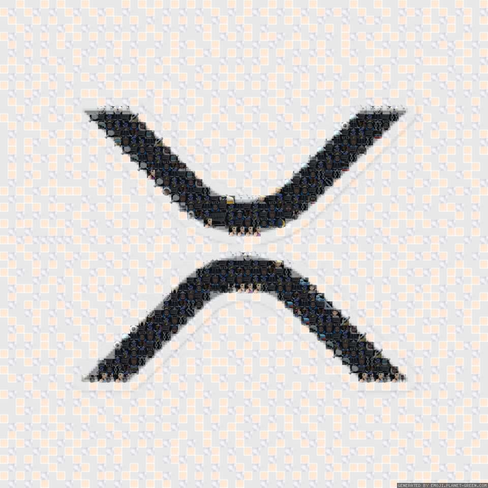 XRP LOGO by XRP | 🖼Emoji Mosaic🎉
