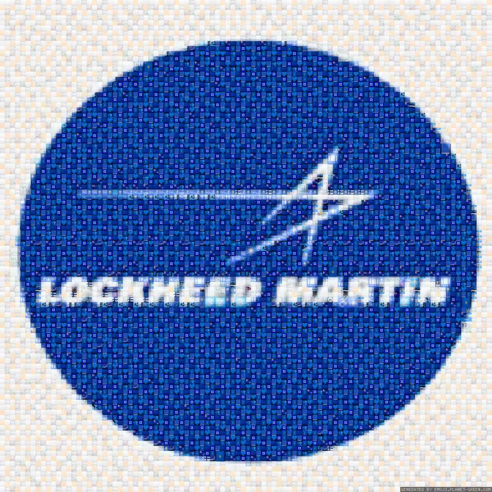 Lockheed Martin V2 by PB | 🖼Emoji Mosaic🎉