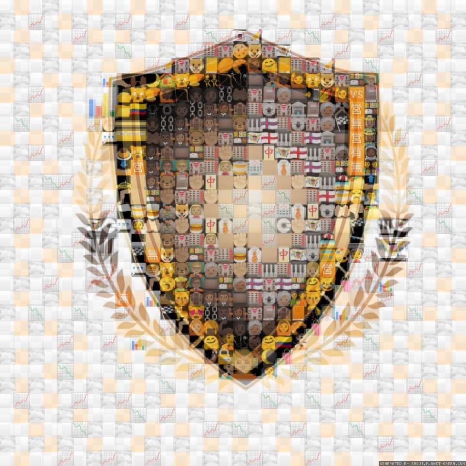 Щит в честь нубика Майнкрафт by Даже миямуре не | 🖼Emoji Mosaic🎉