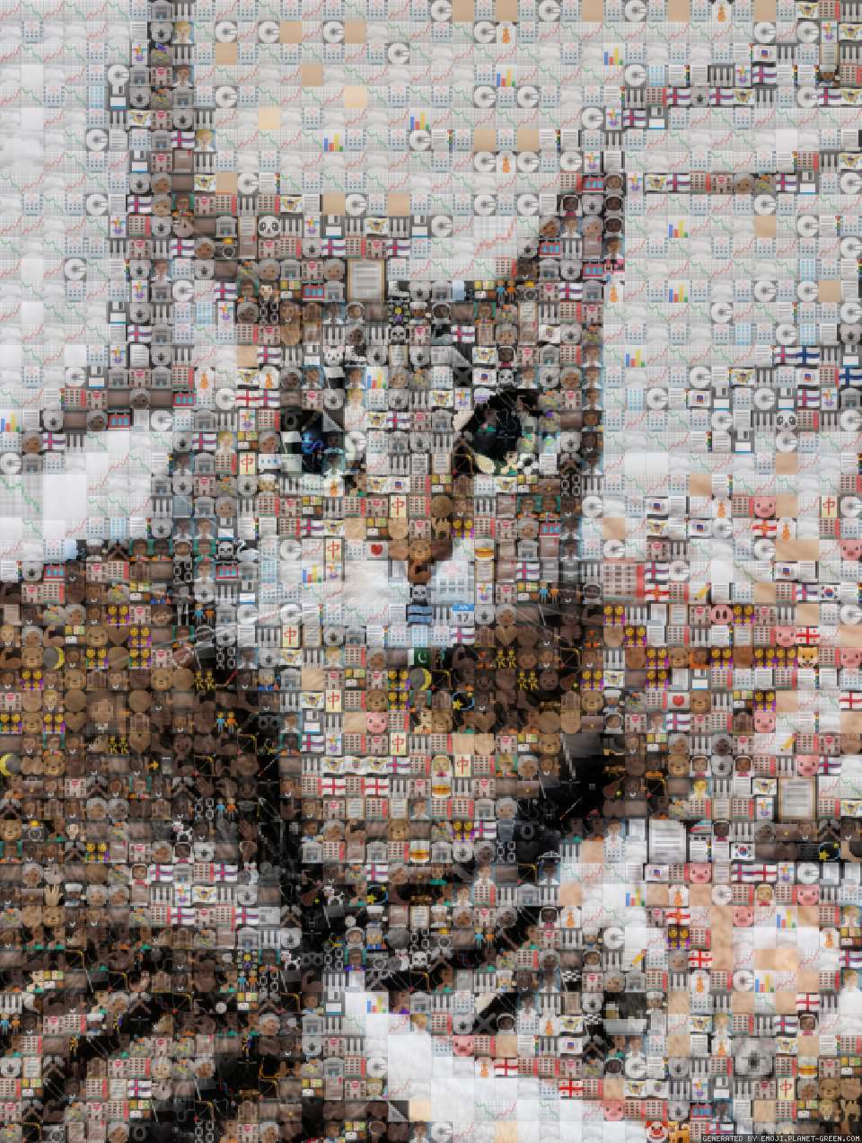 Кот by Котектн | 🖼Emoji Mosaic🎉
