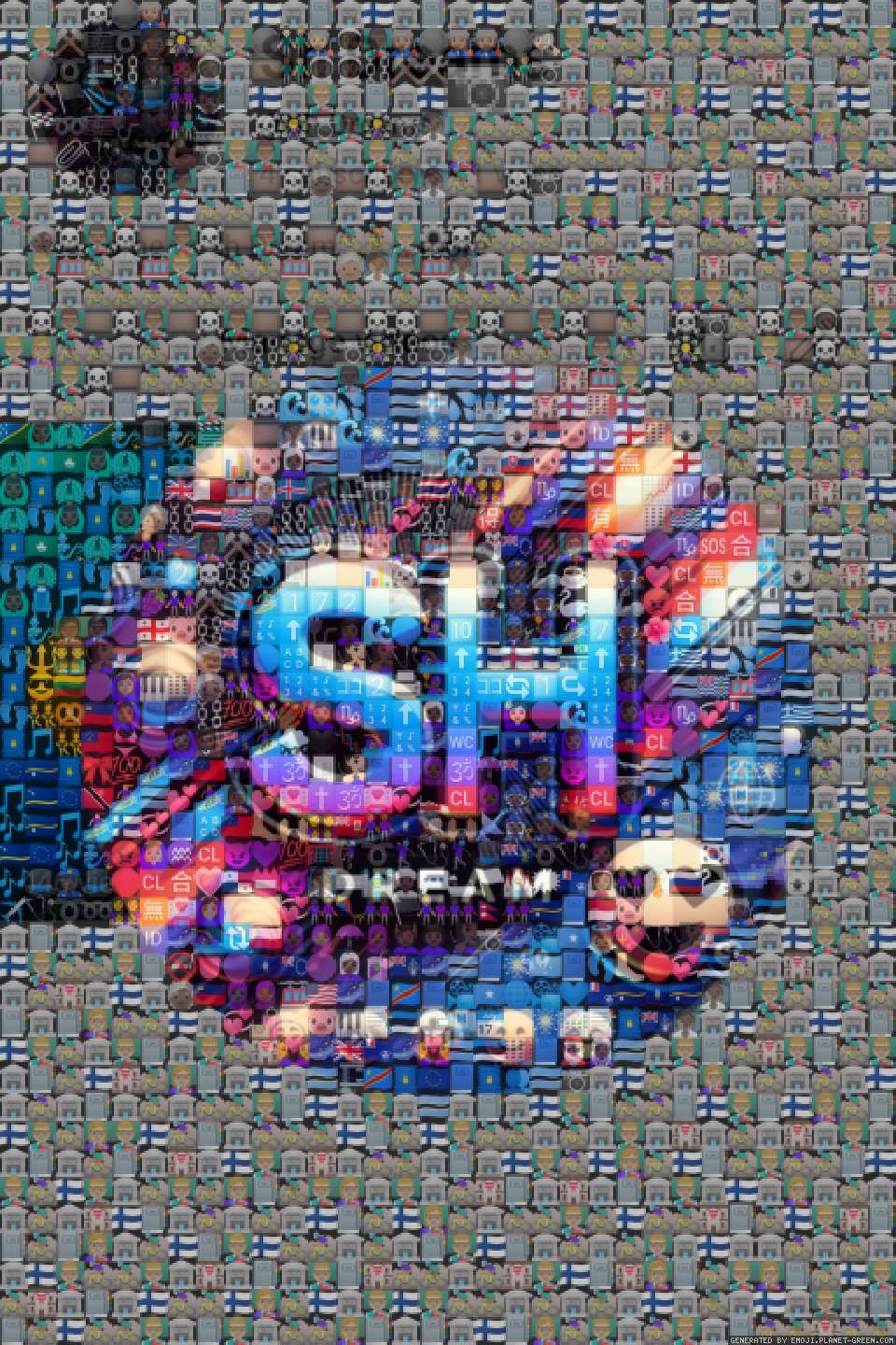 Sh Dream by Sh | 🖼Emoji Mosaic🎉
