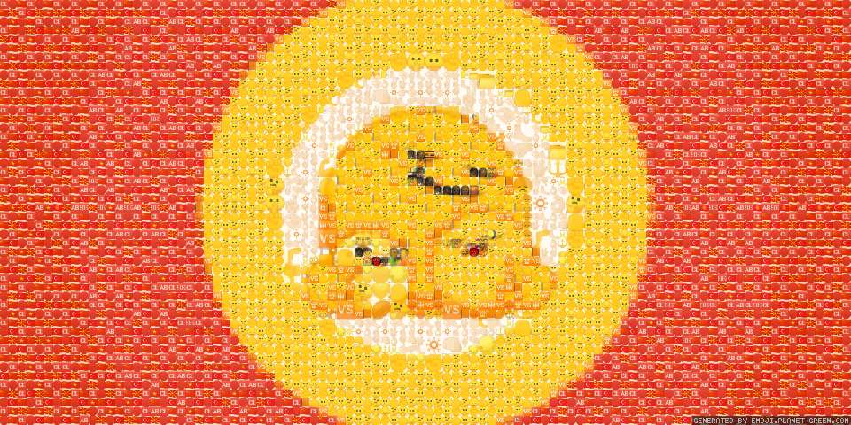 抱抱脸 by (No Name) | 🖼Emoji Mosaic🎉
