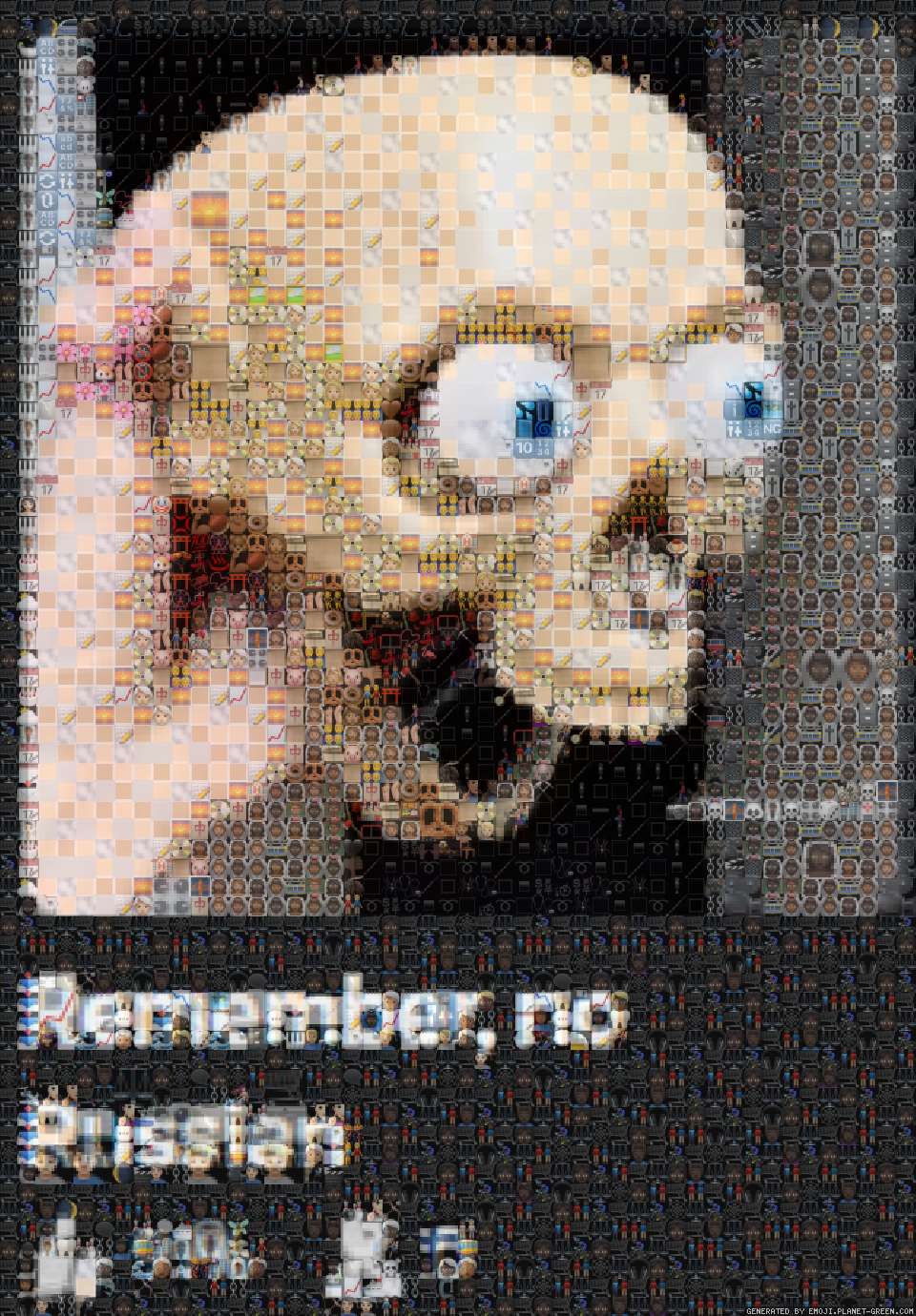 remember no russian by joe mama | 🖼Emoji Mosaic🎉