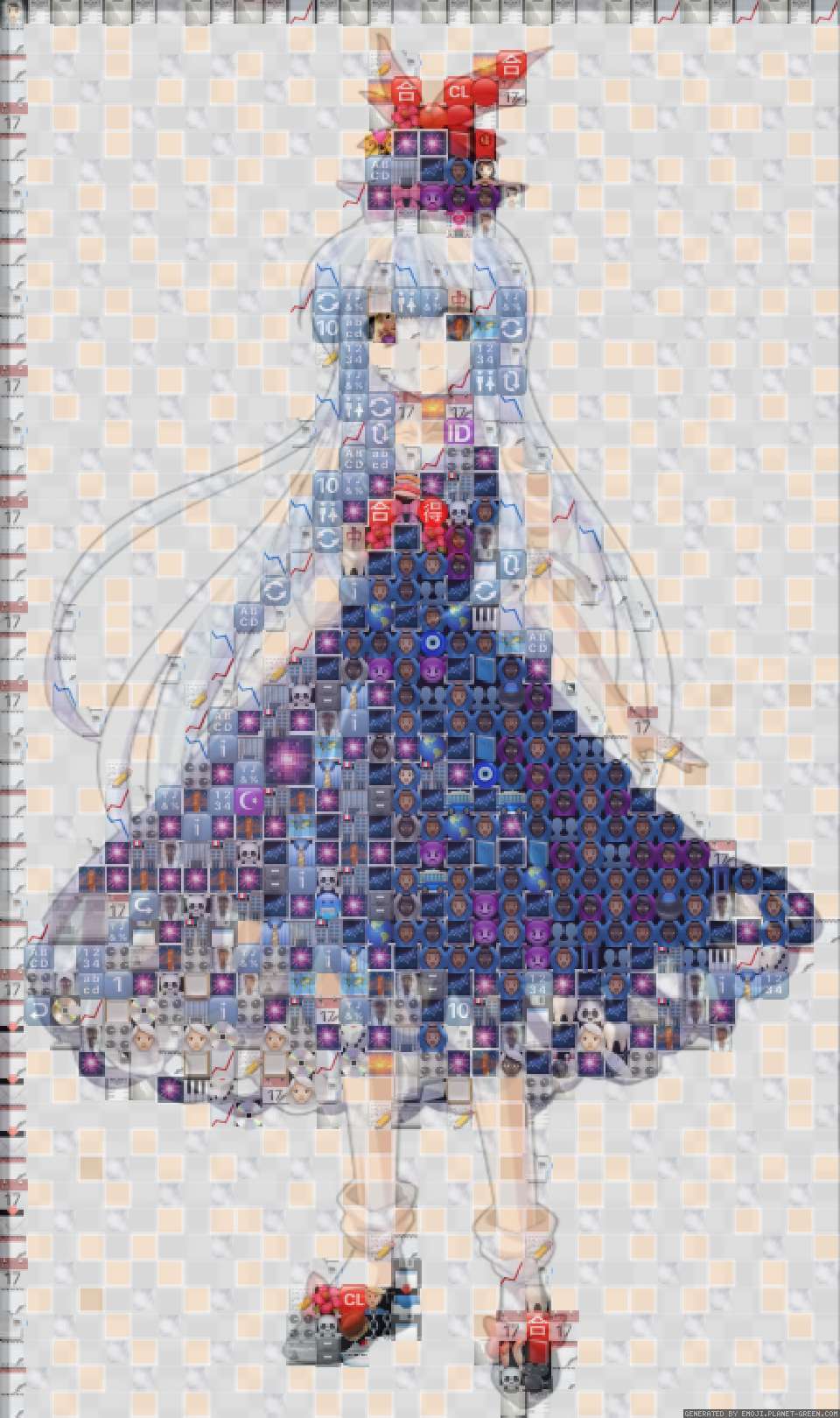 Keine Sensei～ by (No Name) | 🖼Emoji Mosaic🎉