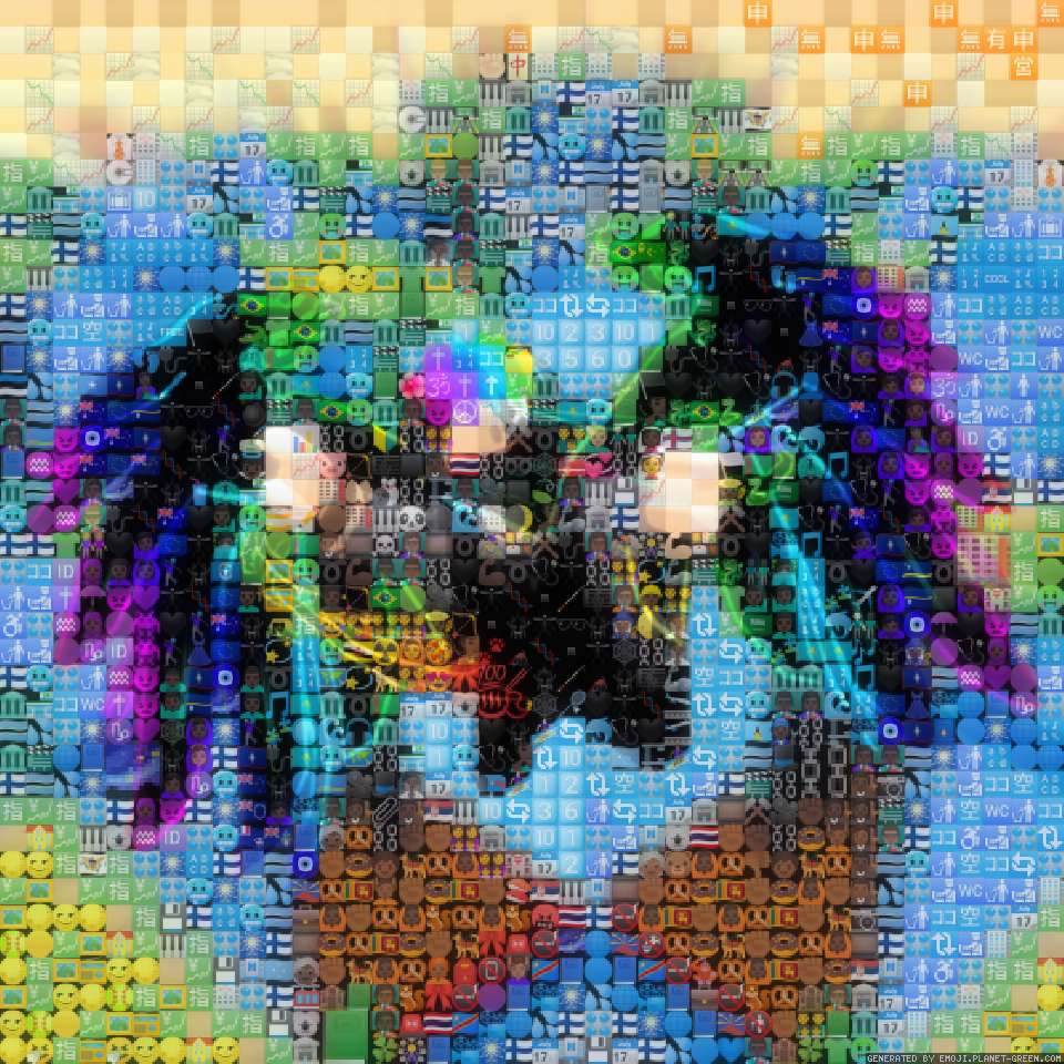 Robo by (No Name) | 🖼Emoji Mosaic🎉
