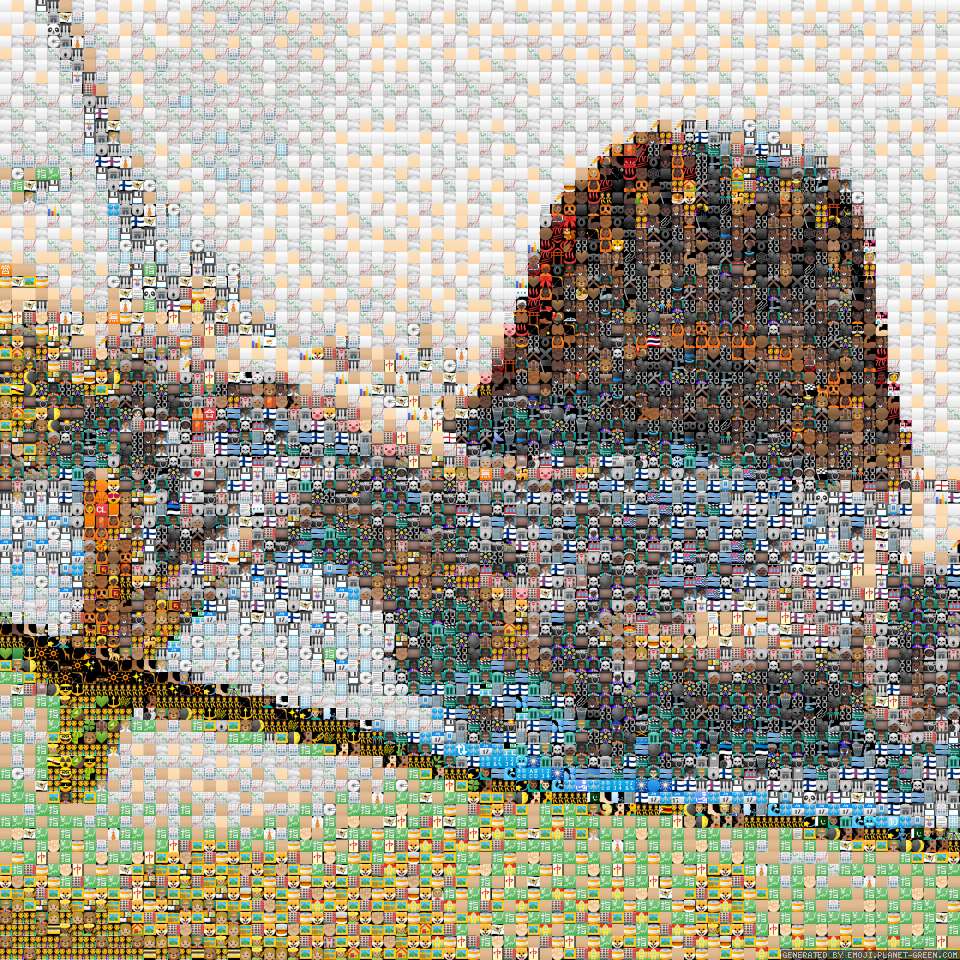 Spinosaurus by Valentinosaurus | 🖼Emoji Mosaic🎉
