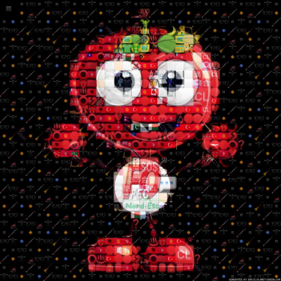 Griotte by Fo | 🖼Emoji Mosaic🎉