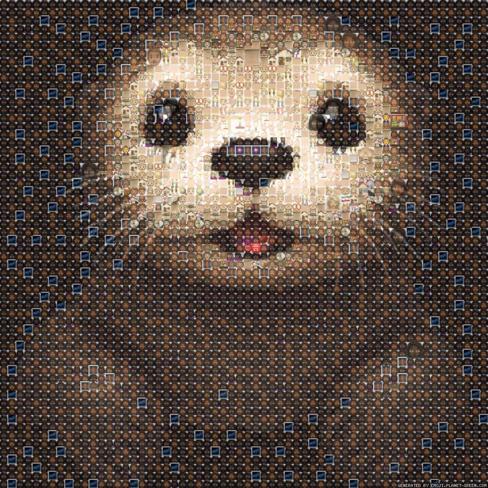 выдра by хадёжа | 🖼Emoji Mosaic🎉