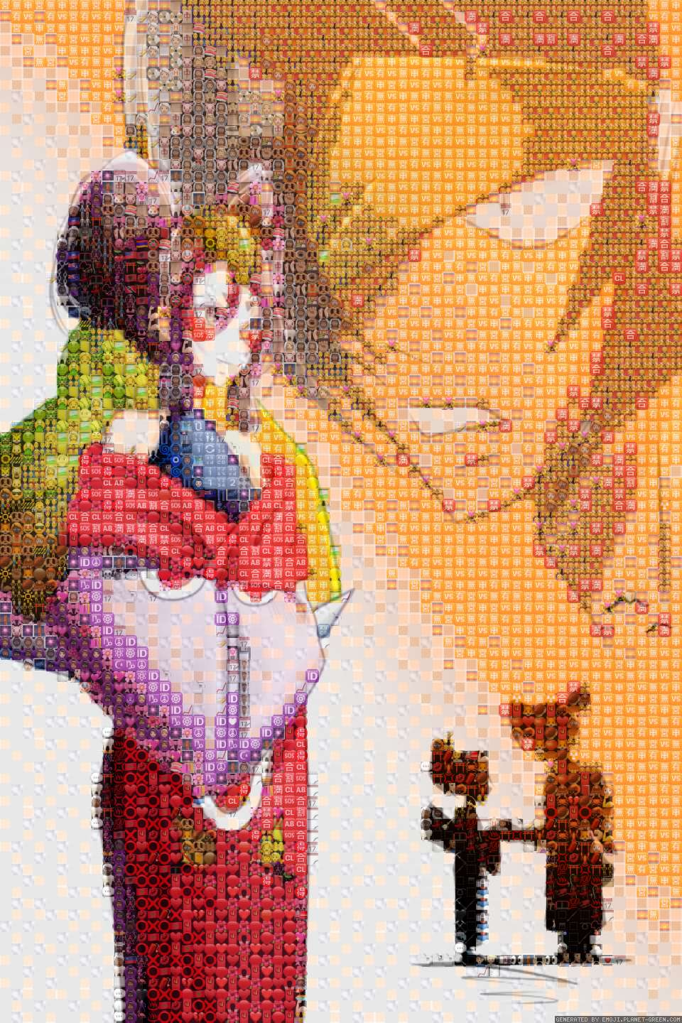 。 by 。 | 🖼Emoji Mosaic🎉