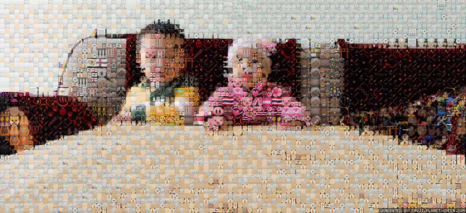 64 by Muhammadiso | 🖼Emoji Mosaic🎉