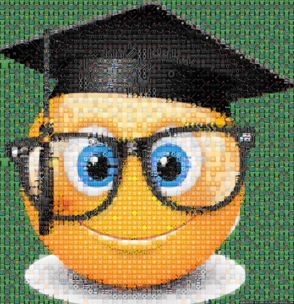Tututu by Xds | 🖼Emoji Mosaic🎉
