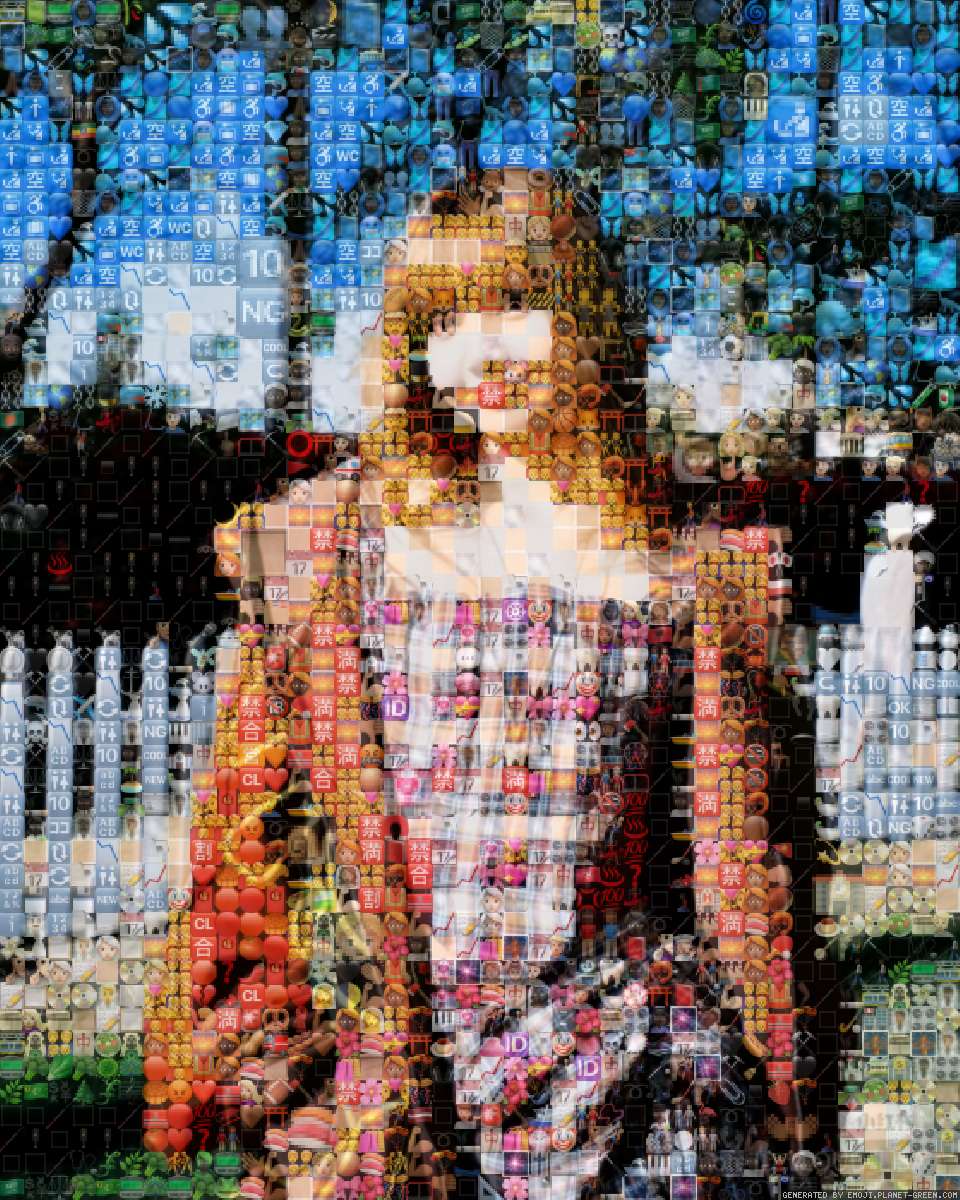 lisaaa by nant | 🖼Emoji Mosaic🎉
