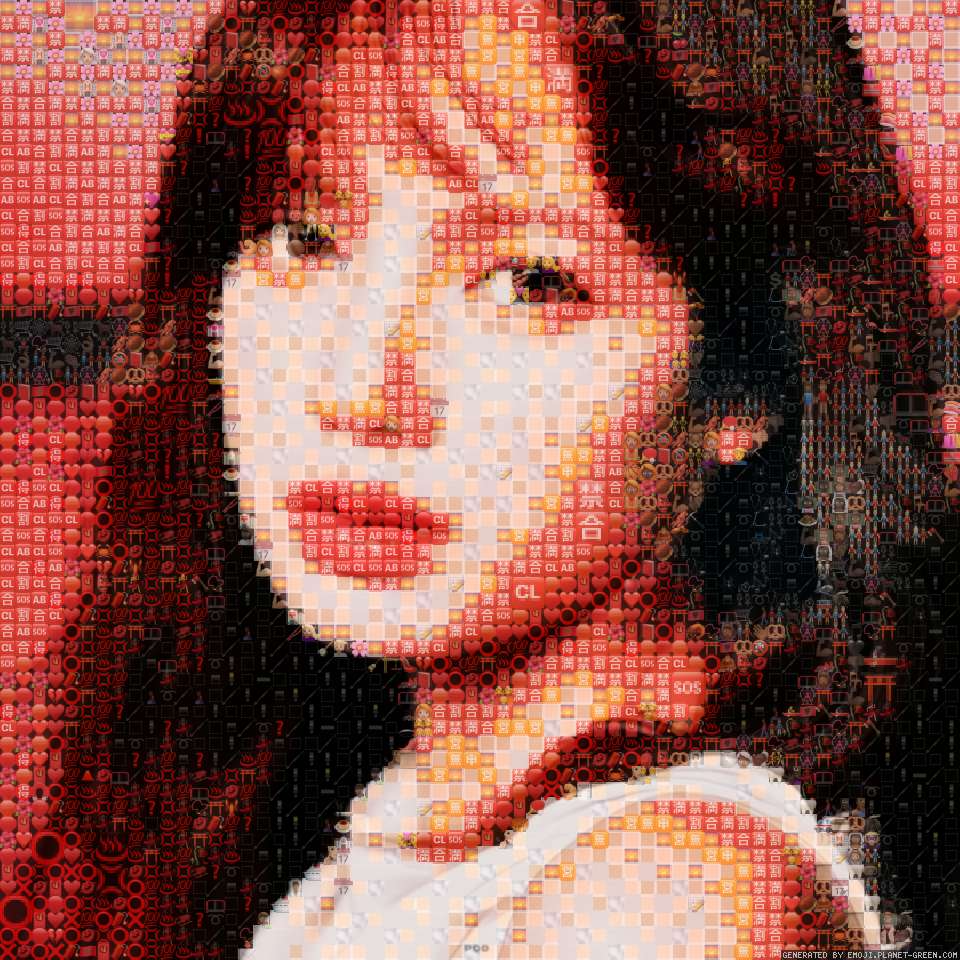 lisaaa by nant | 🖼Emoji Mosaic🎉