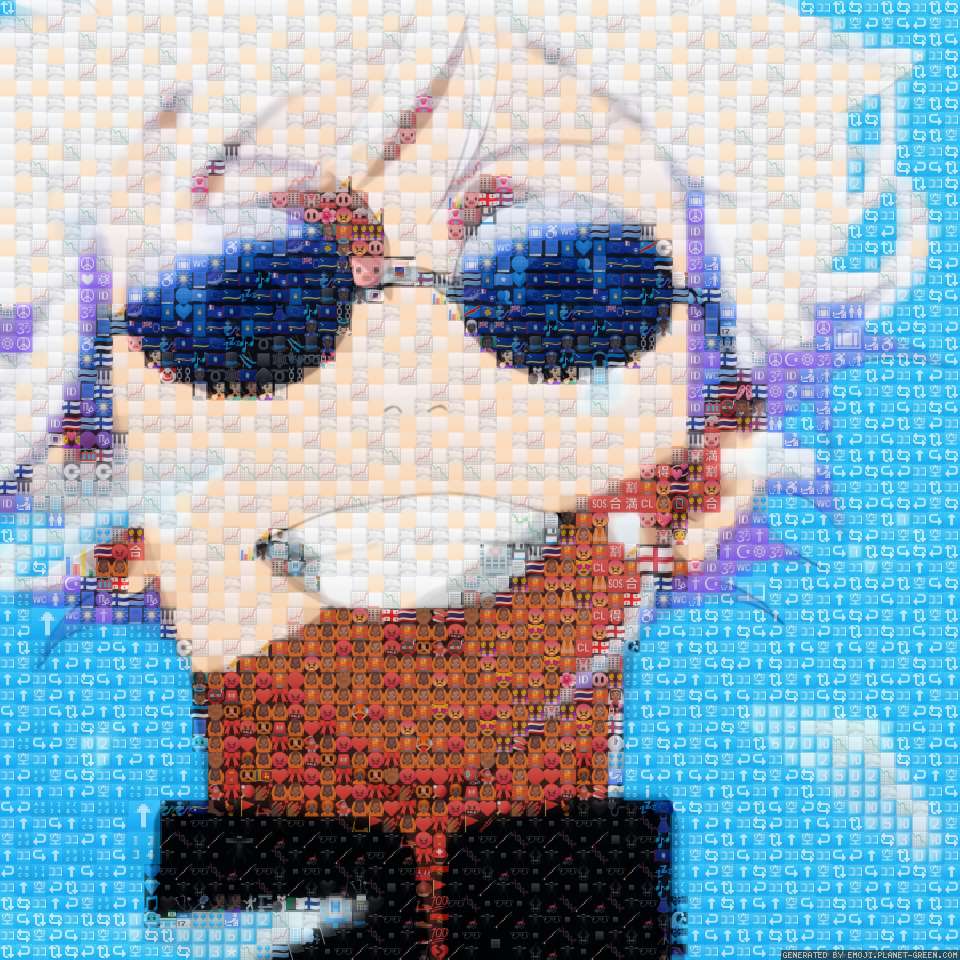 Gojo by José | 🖼Emoji Mosaic🎉