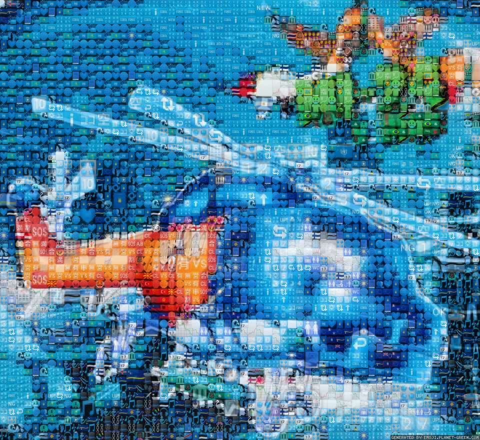 666 by Туран | 🖼Emoji Mosaic🎉