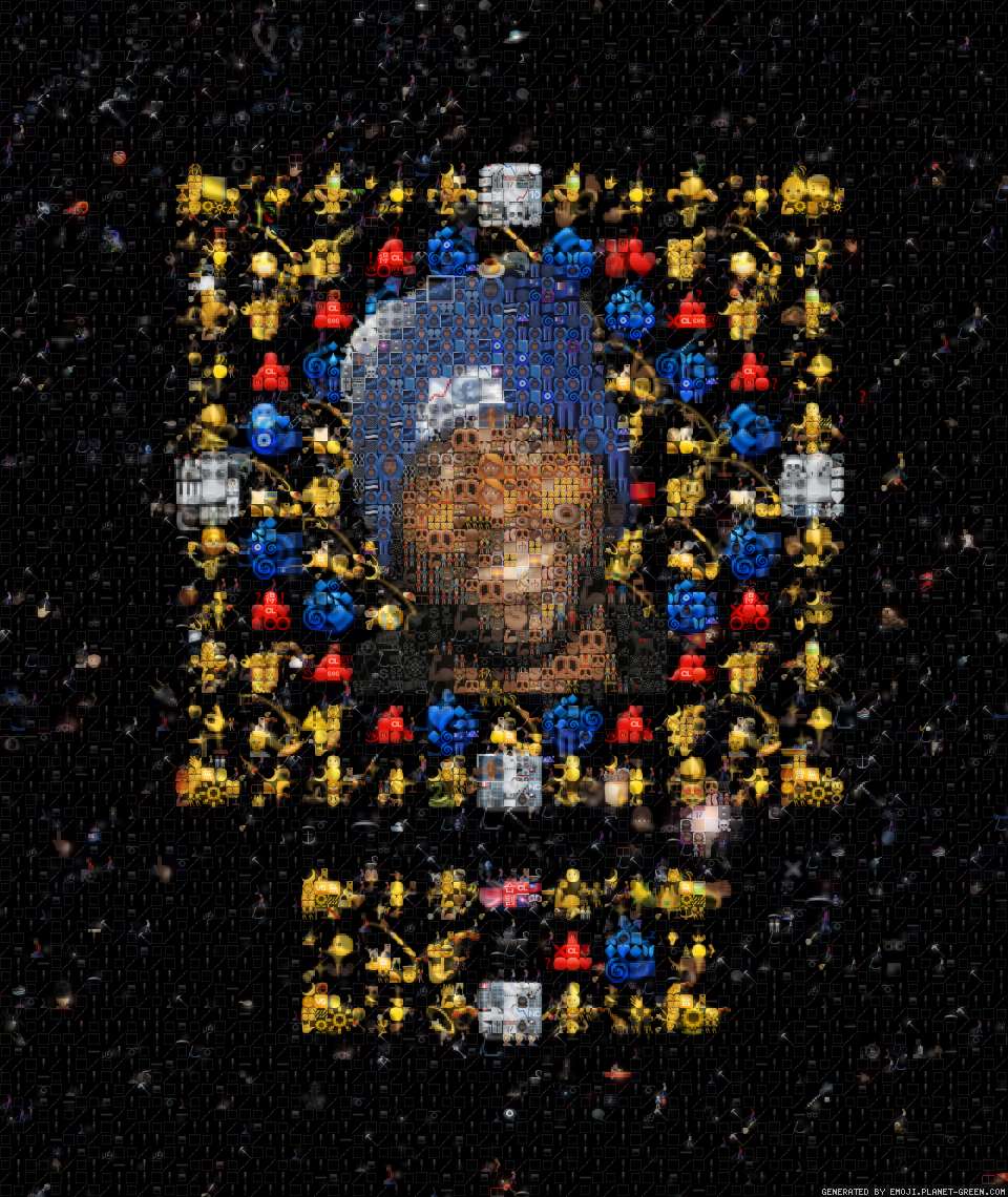 (💫🎷🔺🌀)DJAG Emojified by EmojiBanxy | 🖼Emoji Mosaic🎉