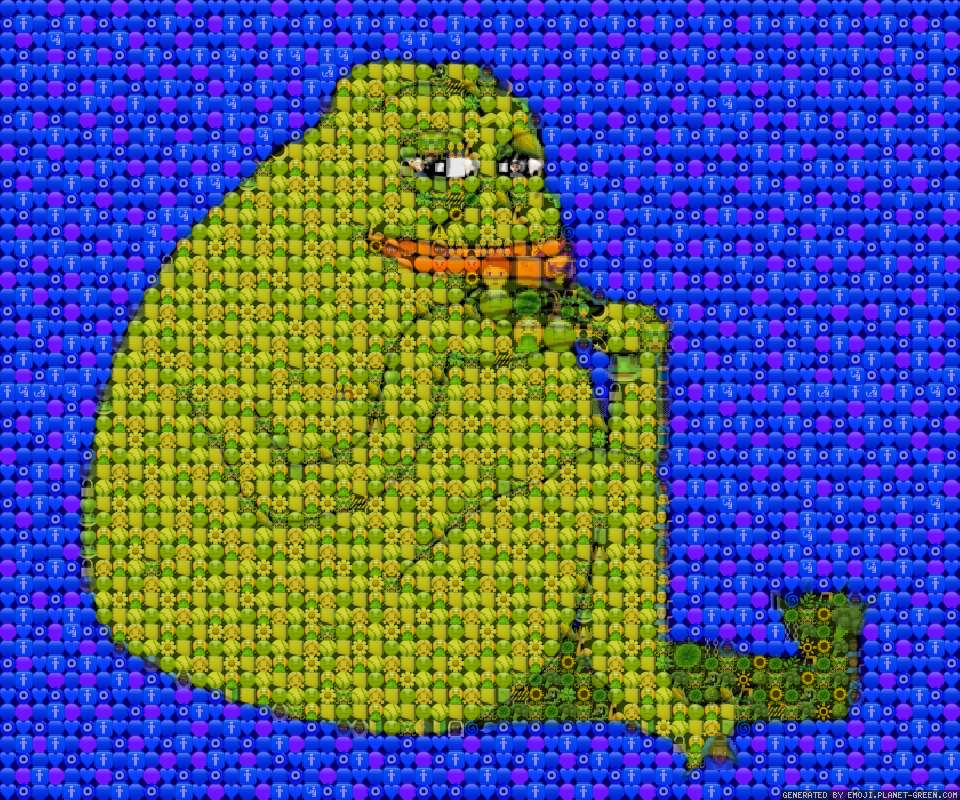 Groyper by Groyper | 🖼Emoji Mosaic🎉