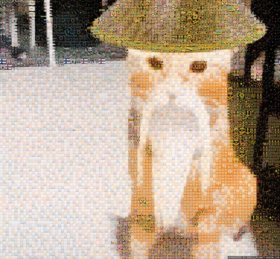 cat by hajimi | 🖼Emoji Mosaic🎉