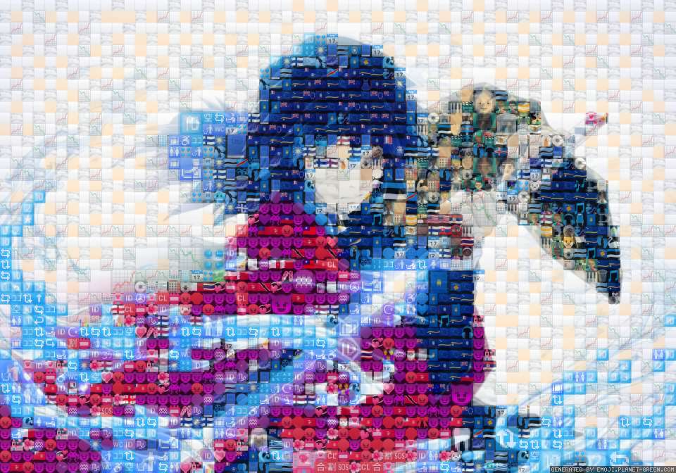 He's from Demon Slayer. by Some kind of anime person | 🖼Emoji Mosaic🎉