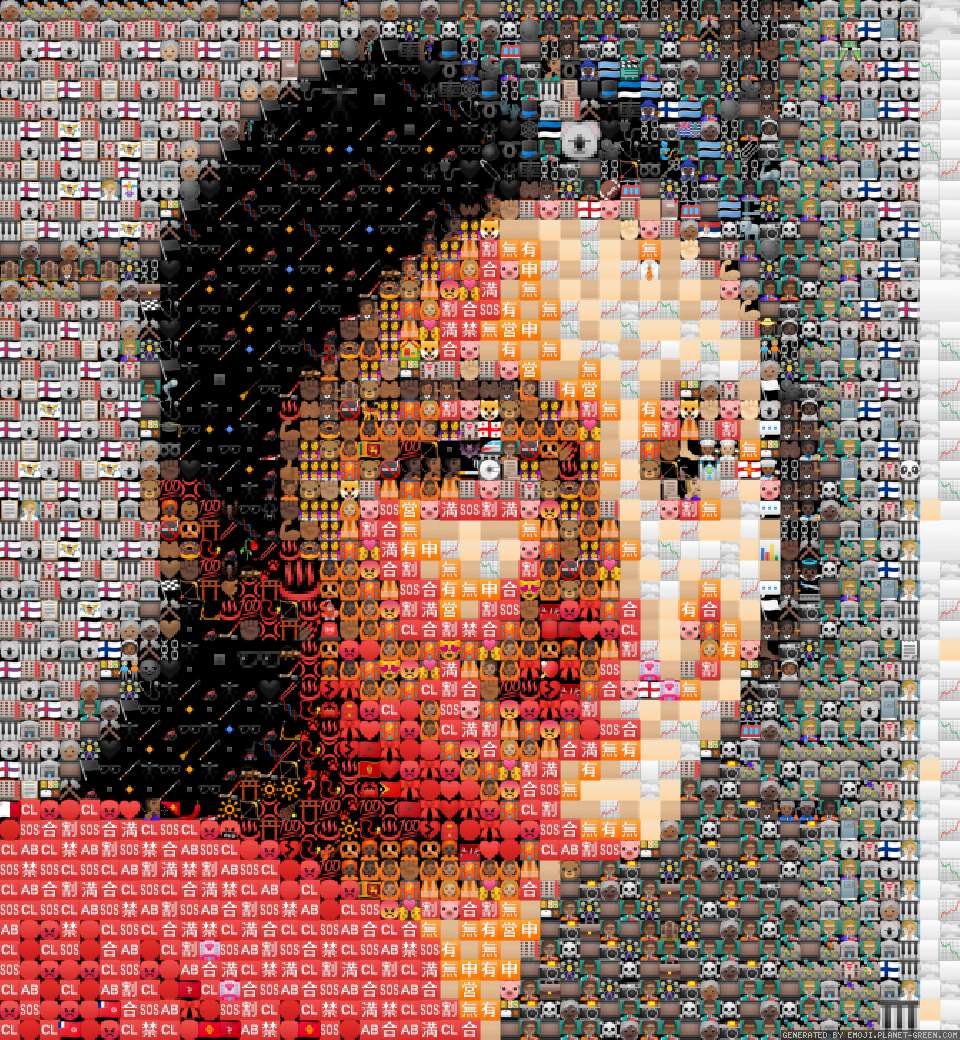 Kammoo by Manoj Sharma | 🖼Emoji Mosaic🎉