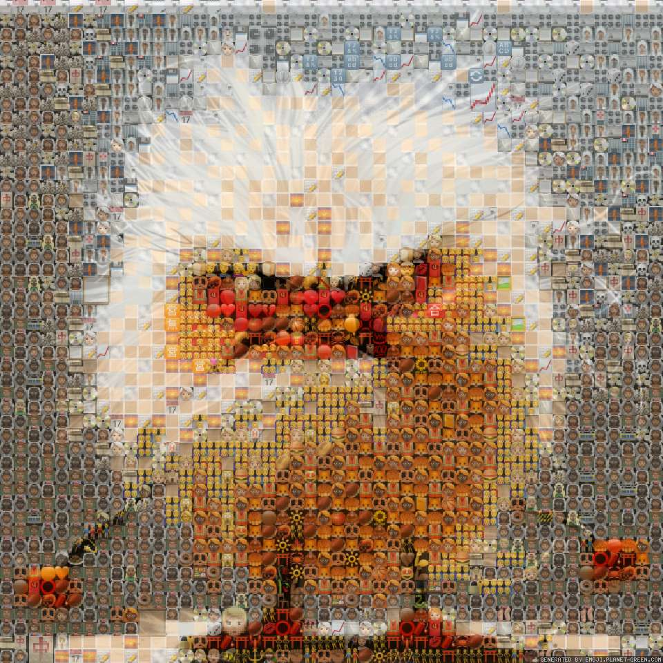 Angel by Bobo | 🖼Emoji Mosaic🎉