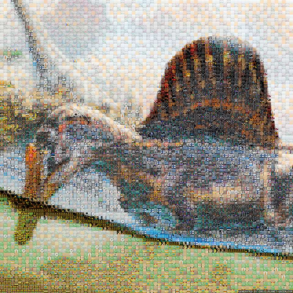 Spinosaurus by Valentinosaurus | 🖼Emoji Mosaic🎉
