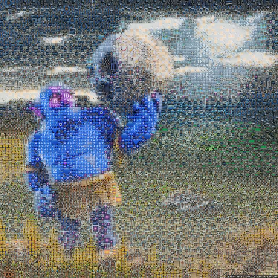 elegant bowler by skibadah😀 | 🖼Emoji Mosaic🎉
