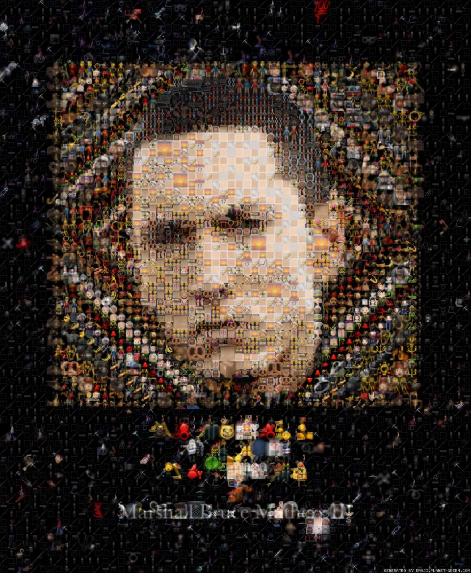 Marshall Bruce Mathers 3 Emojified by EmojiBanxy | 🖼Emoji Mosaic🎉
