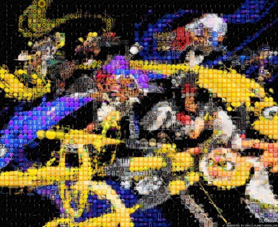 スプラトゥーン by え | 🖼絵文字モザイク🎉