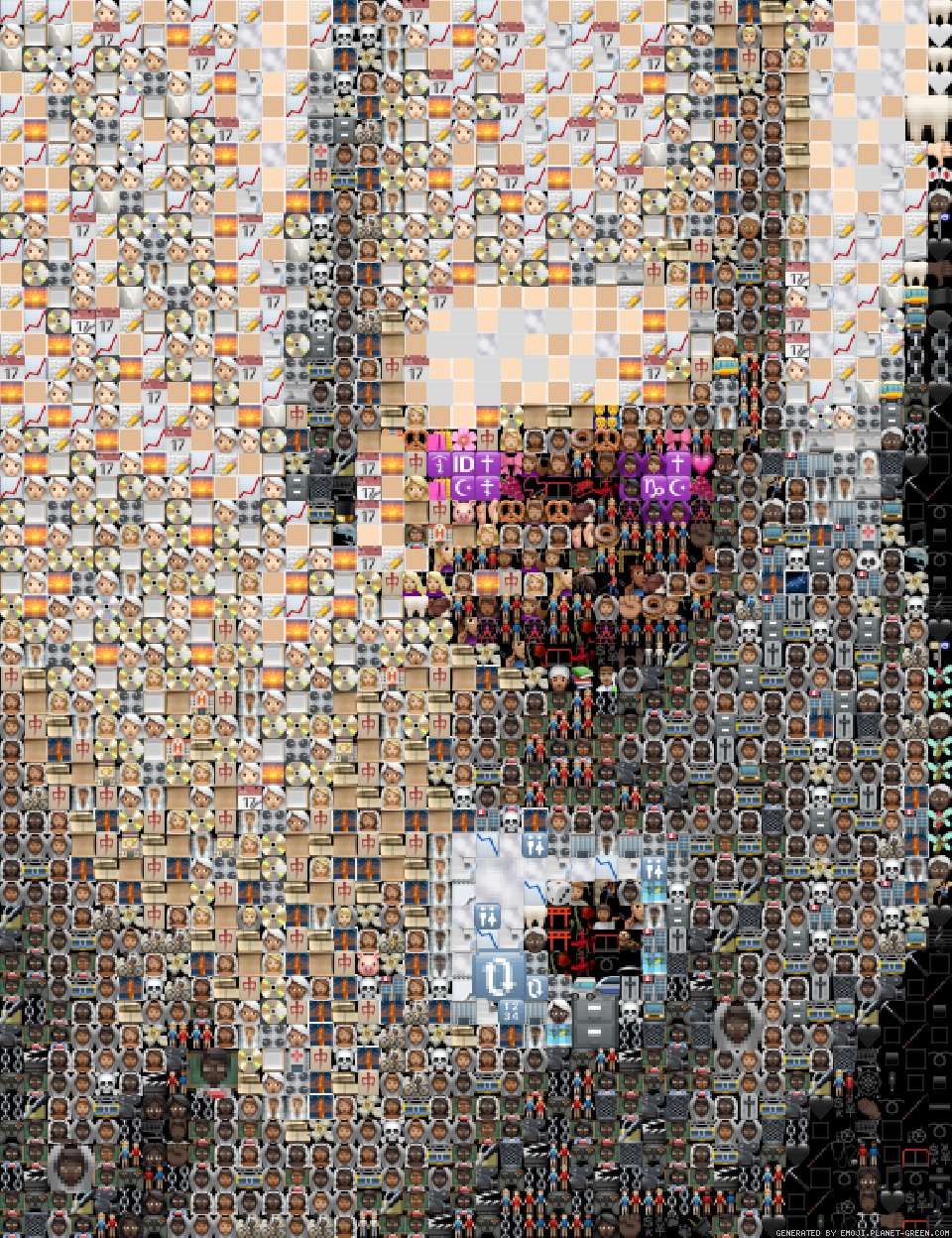 golem in the pocket by Canman | 🖼Emoji Mosaic🎉