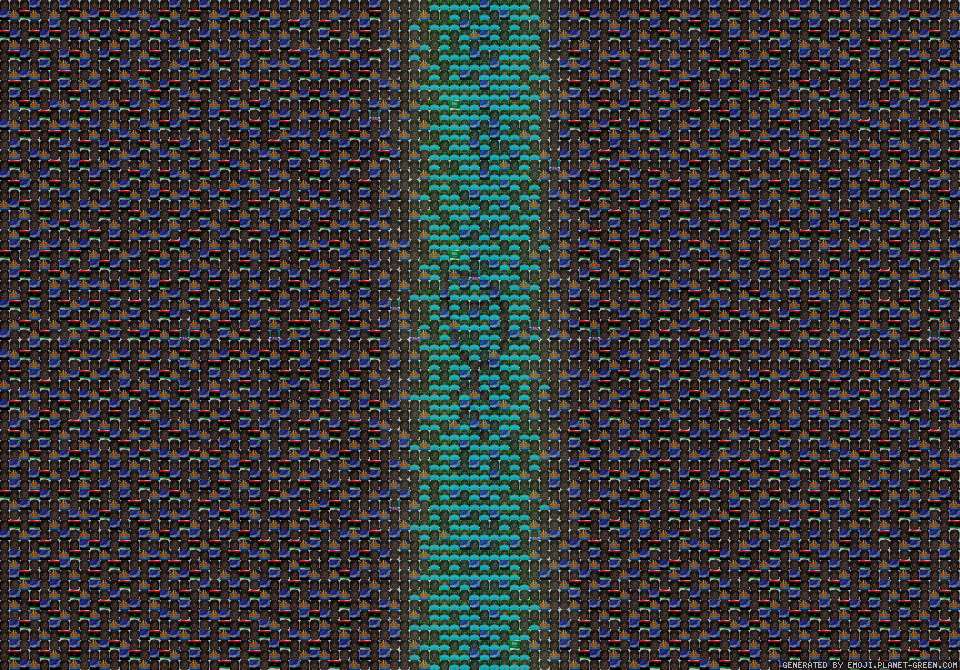 Piercing Beam by ( 'u' ) | 🖼Emoji Mosaic🎉