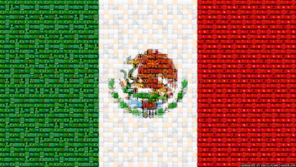 Mexico by (No Name) | 🖼Emoji Mosaic🎉