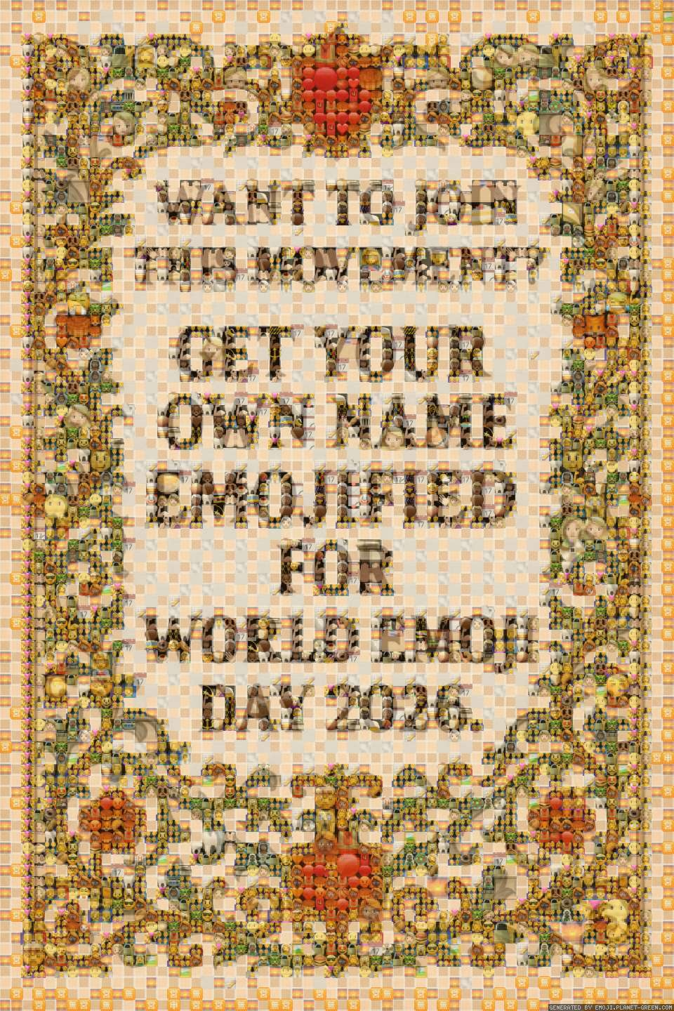 Join the EmojiNation by EmojiBanxy | 🖼Emoji Mosaic🎉