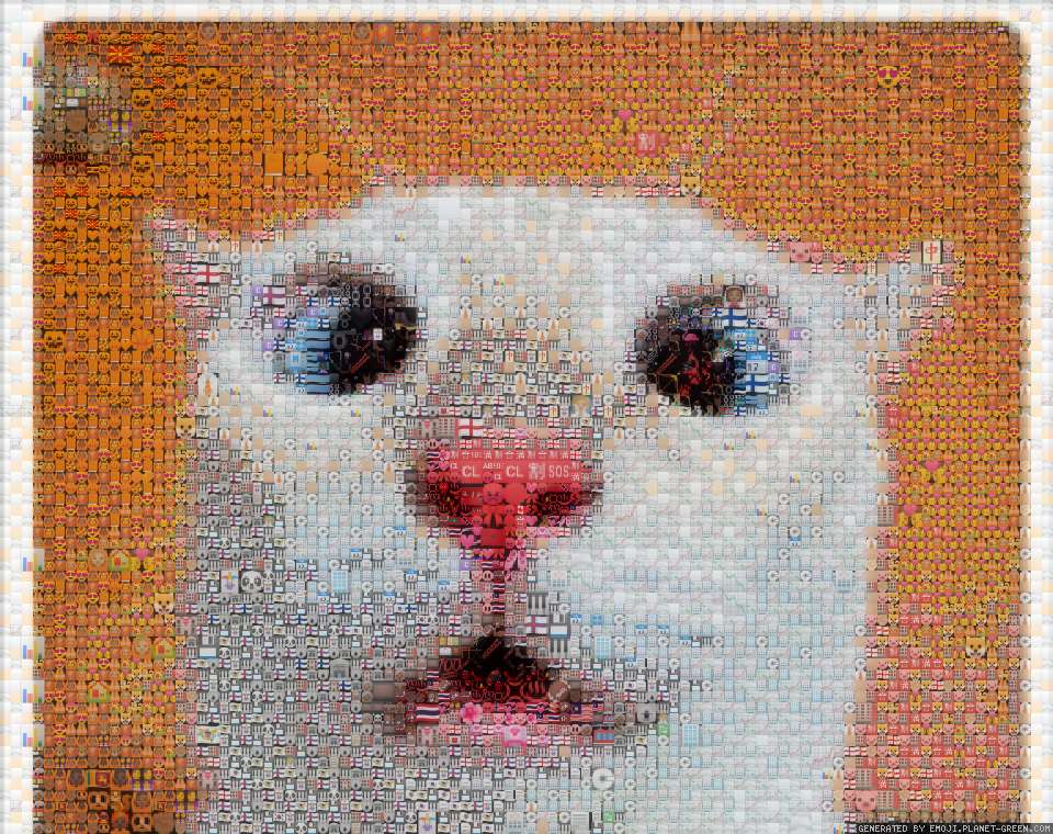 cat by yippee | 🖼Emoji Mosaic🎉