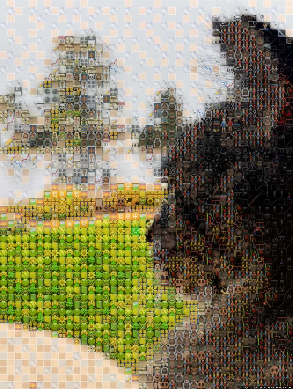 My cat by (No Name) | 🖼Emoji Mosaic🎉