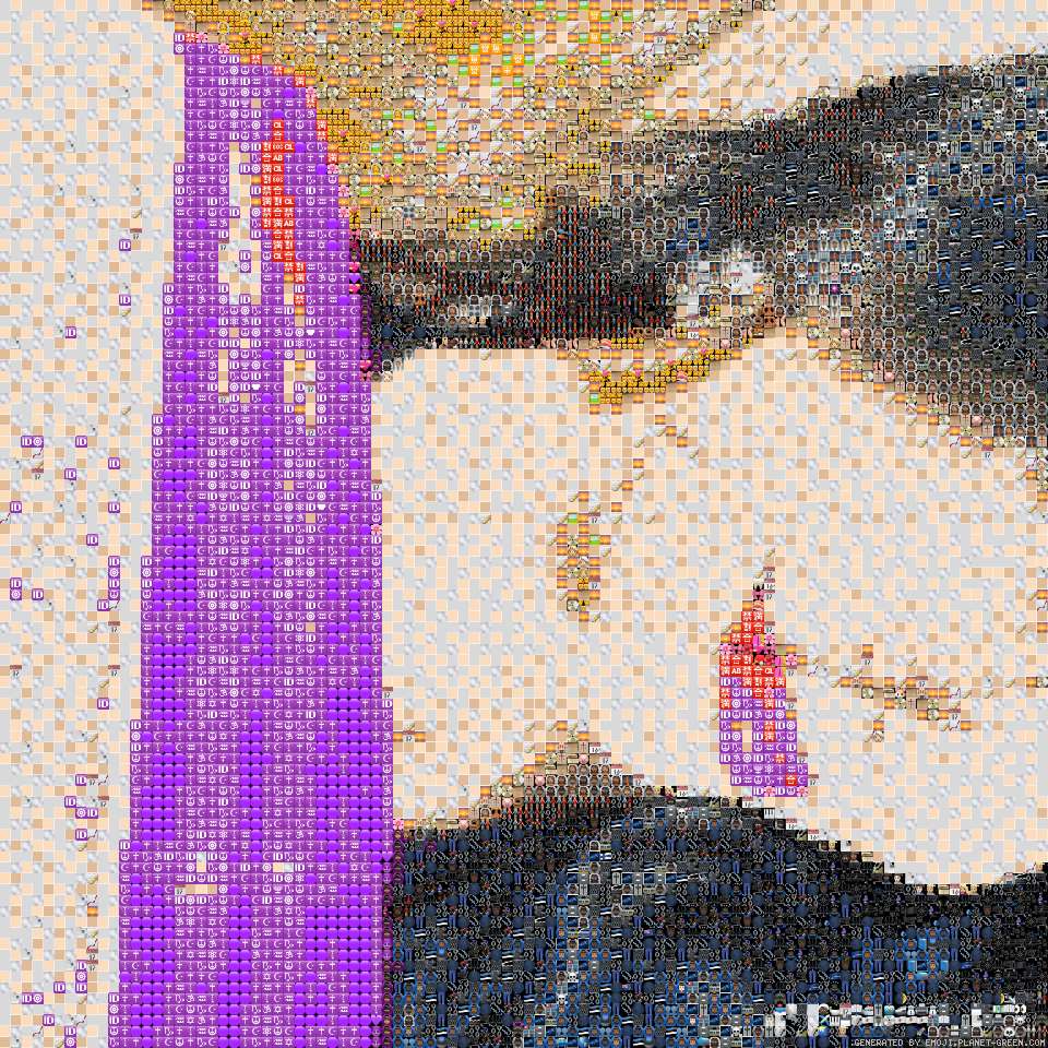 Rainas art by Raina | 🖼Emoji Mosaic🎉