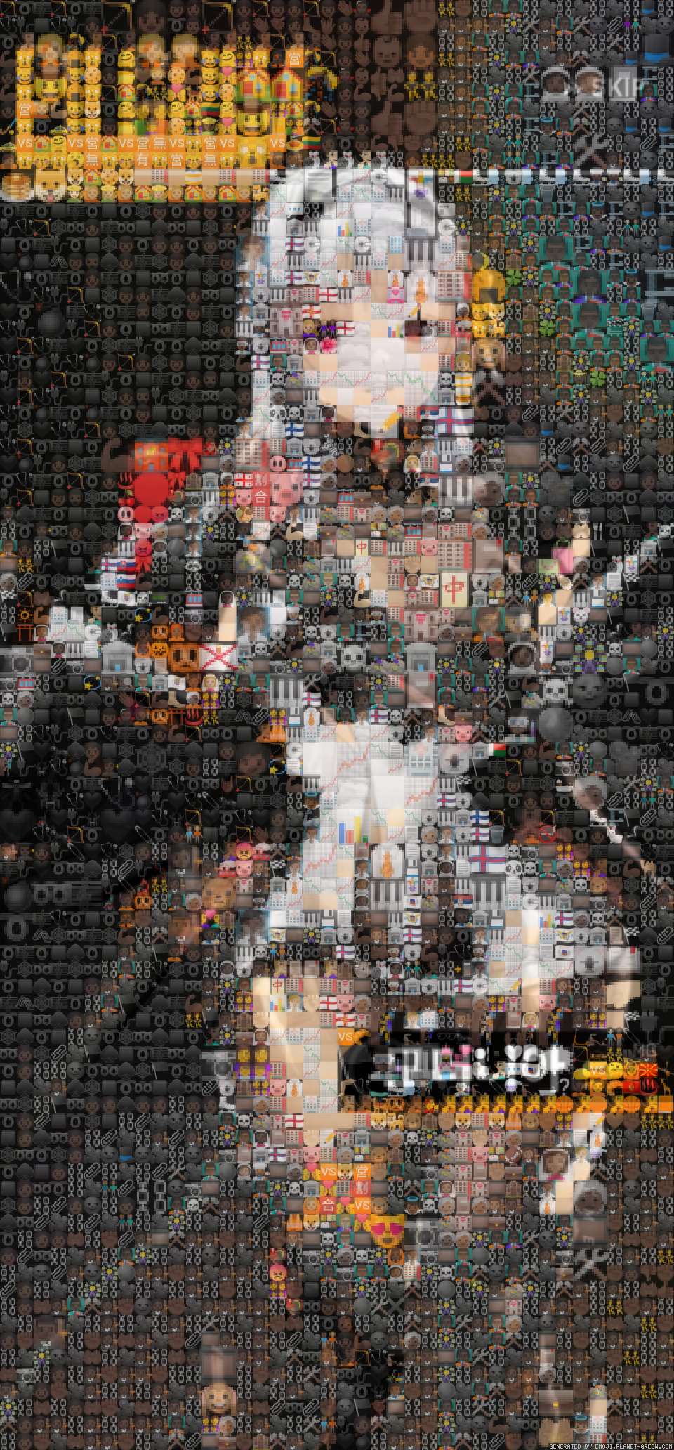 모더니아 by maron | 🖼Emoji Mosaic🎉