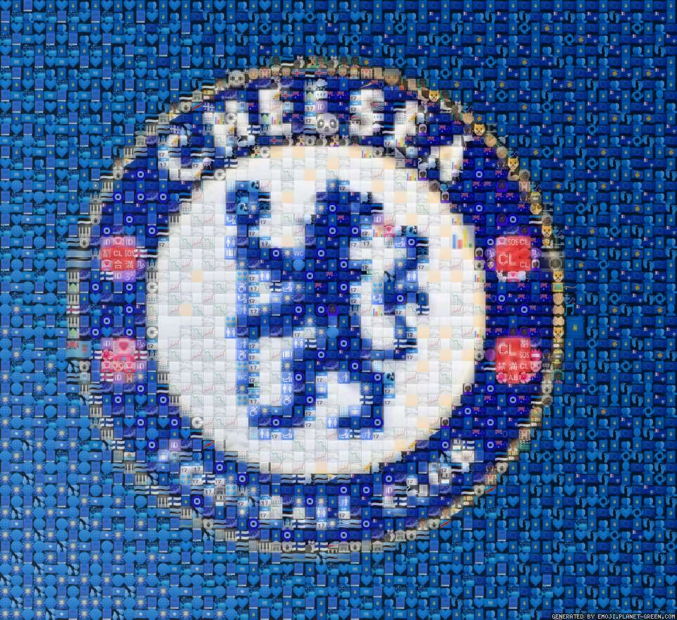 Chelsea by Vit | 🖼Emoji Mosaic🎉